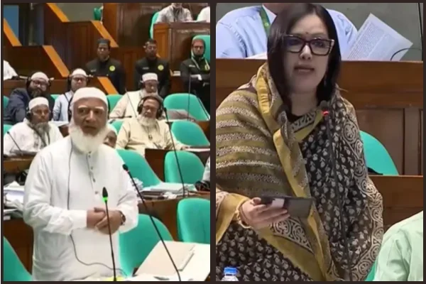 সংসদে হট্টগোলে রুমিন ফারহানার বক্তব্য শুনতে পারেননি শফিকুর রহমান