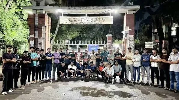 শাবিপ্রবিতে ছাত্রলীগের নামে হল কমিটির বিজ্ঞপ্তি, ছাত্রদলের বিক্ষোভ