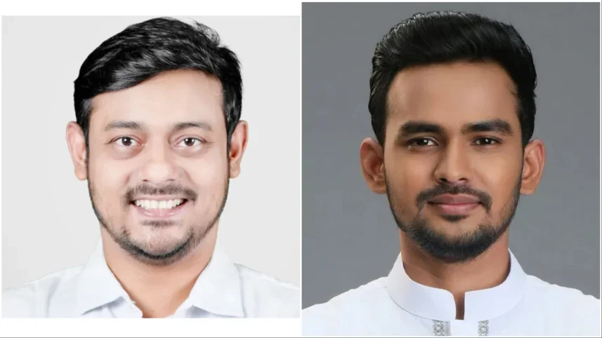 ঢাকা সিটি নির্বাচনে এনসিপির মেয়র প্রার্থী নাসীরুদ্দীন ও আসিফ মাহমুদ