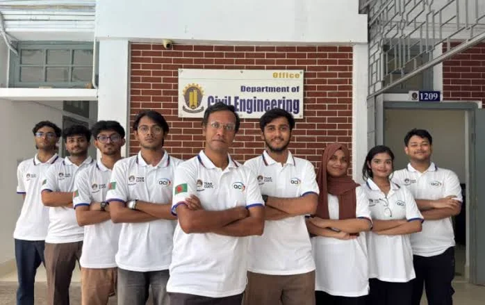 মাত্র চার মাসের প্রস্তুতিতে যুক্তরাষ্ট্রের আন্তর্জাতিক মর্টার প্রতিযোগিতায় চুয়েটের ৪ শিক্ষার্থী