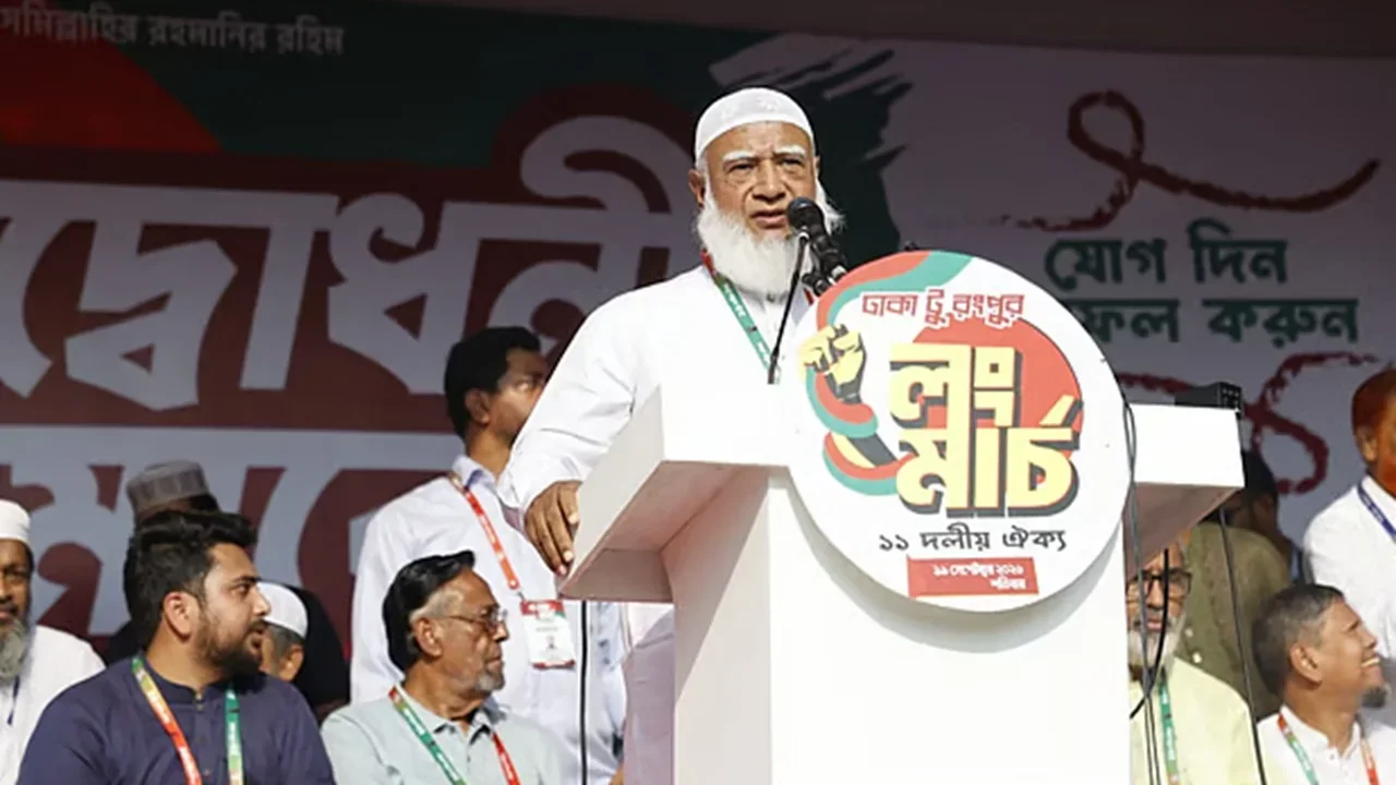 ১১ দলের ৮ দফা যেকোনো সময় এক দফায় পরিণত হতে পারে: শফিকুর রহমান