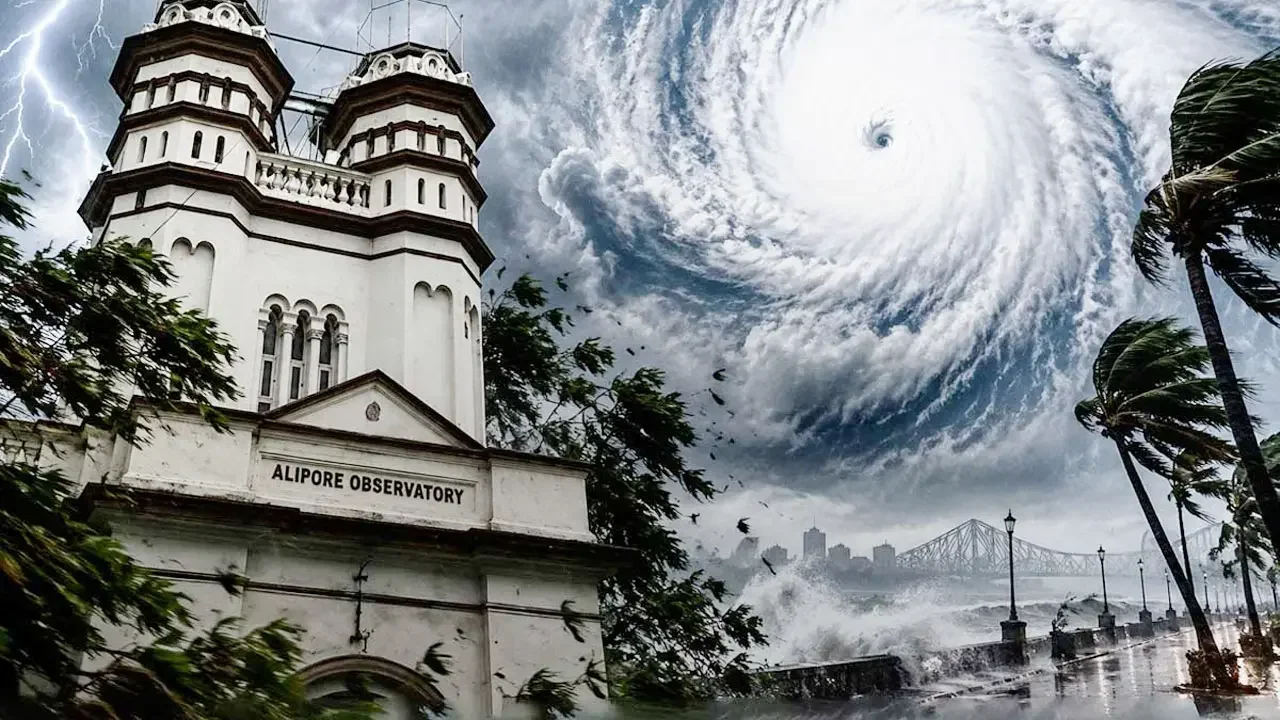 বঙ্গোপসাগরের নিম্নচাপে পশ্চিমবঙ্গে ভারী বৃষ্টি, ৬ জেলায় কমলা সতর্কতা