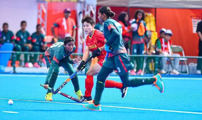 এশিয়ান গেমসে বাংলাদেশের নারী হকির শুরুটা ১৩ গোলের হারে, সামনে মালয়েশিয়া