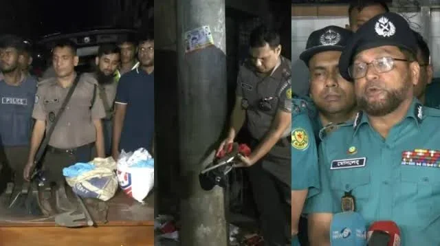 ঢাকায় যৌথ বাহিনীর ব্লক রেইডে আটক ৩৪৪, উদ্ধার অস্ত্র ও মাদক