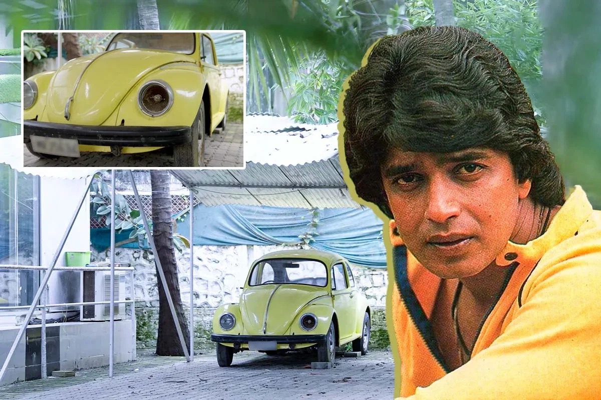 মিঠুনের হলুদ গাড়ি, যে গাড়িতেই কেটেছিল মুম্বাইয়ের শুরুর দিন