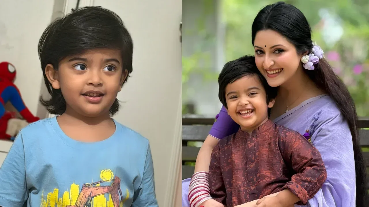 পরীমণির ছেলে পূণ্যের ‘নাইনটিজ হিরো’ লুক, মুগ্ধ নেটিজেনরা