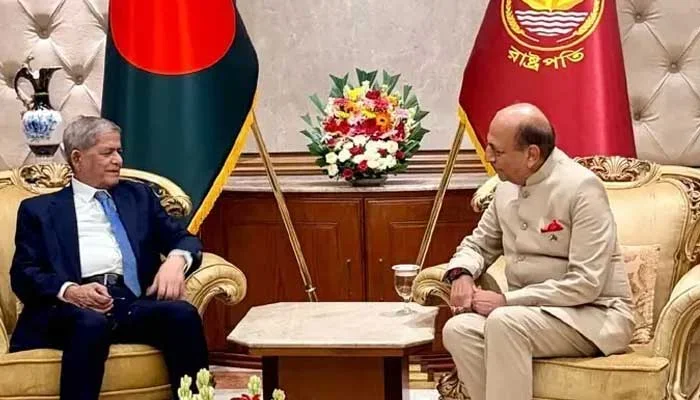 বঙ্গভবনে রাষ্ট্রপতির সঙ্গে ভারতের হাইকমিশনারের সৌজন্য সাক্ষাৎ