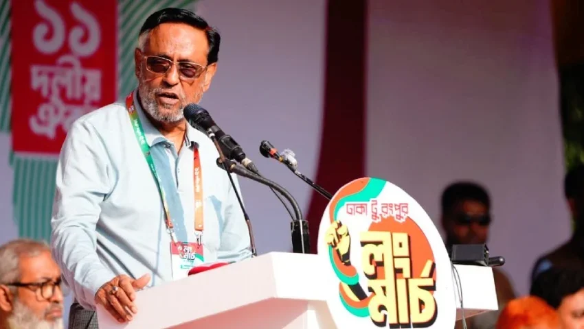 চাঁদাবাজি-সন্ত্রাস বন্ধের কথা বলায় বিএনপিতে হাহাকার: অলি আহমেদ