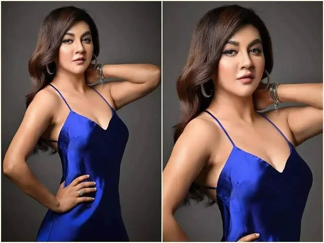 নীল পোশাকে জয়া আহসান, চিরতরুণ সৌন্দর্যে মুগ্ধ ভক্তরা