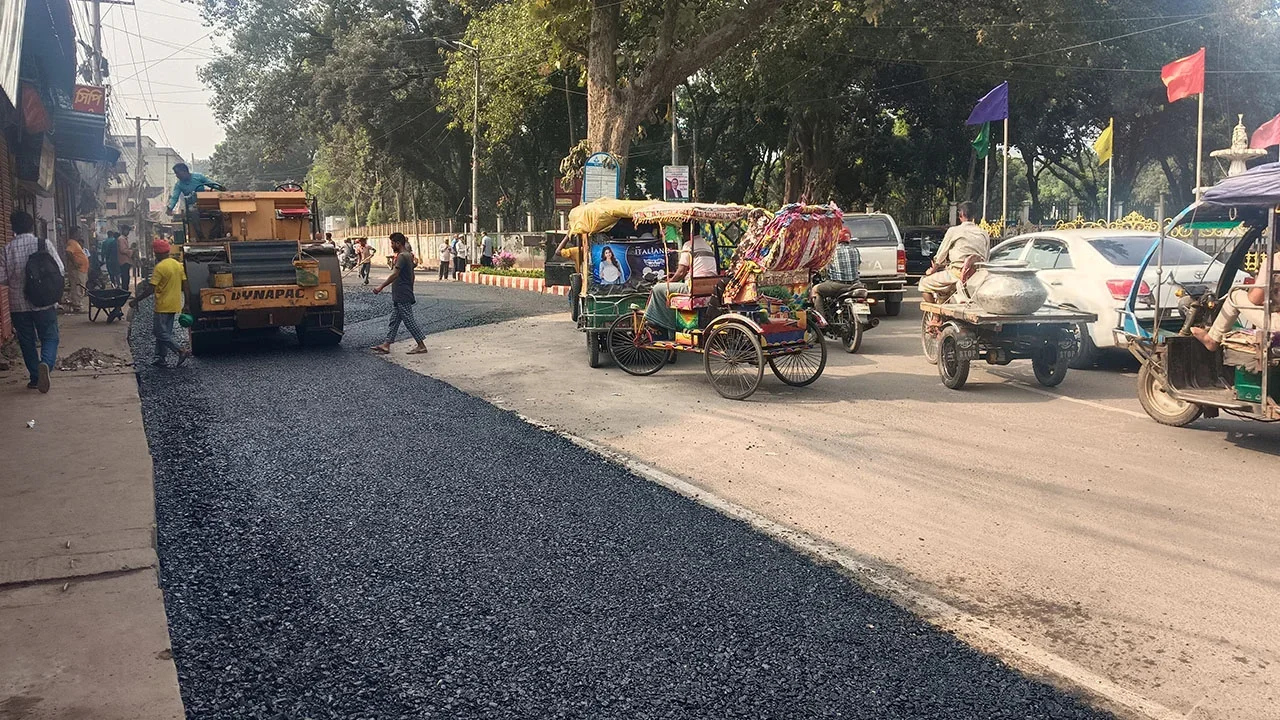 প্রধানমন্ত্রীর সফরের আগে সংস্কার, সাত দিনেই বেহাল রংপুর-দিনাজপুর মহাসড়ক