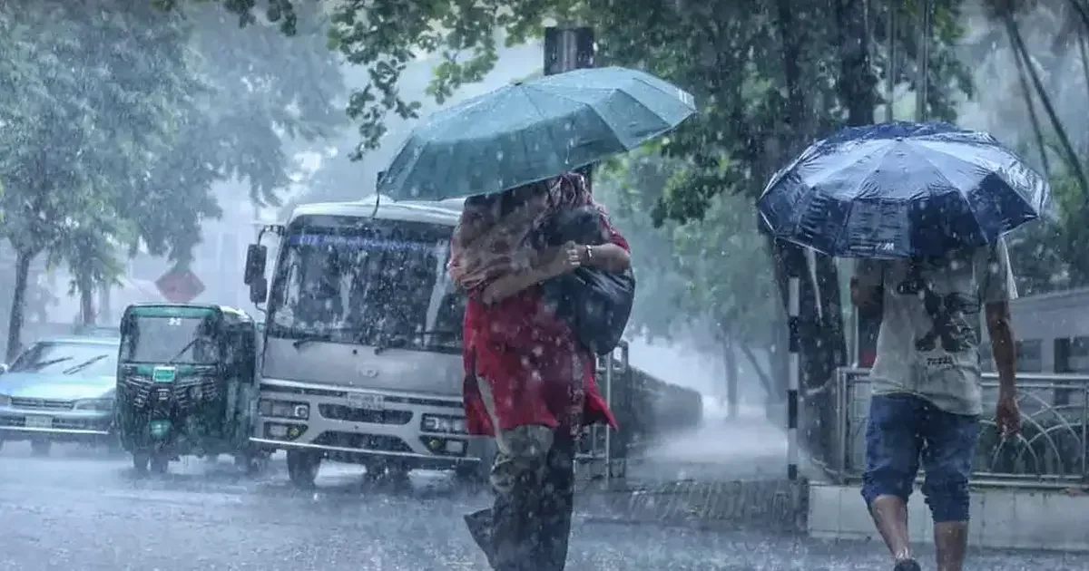 ঢাকায় সর্বোচ্চ ২০ মিলিমিটার বৃষ্টি, আরও পাঁচ দিন বৃষ্টির পূর্বাভাস